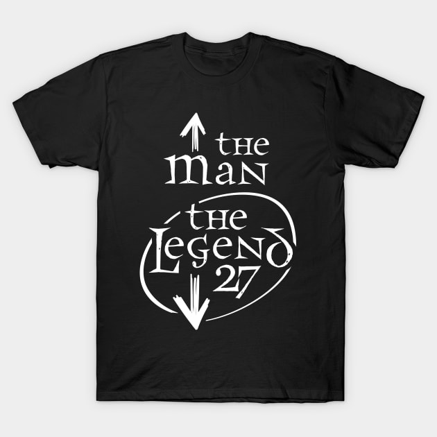 The Man And The Legend T-Shirt by TShirtWaffle1